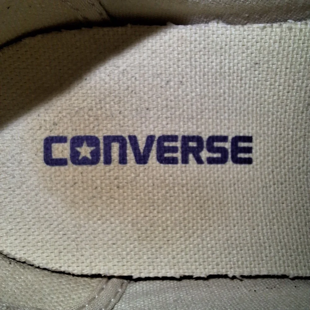 Black Canvas Low Top Converse All Star Shoes Boy Girl Youth Chuck Taylor US 2.5